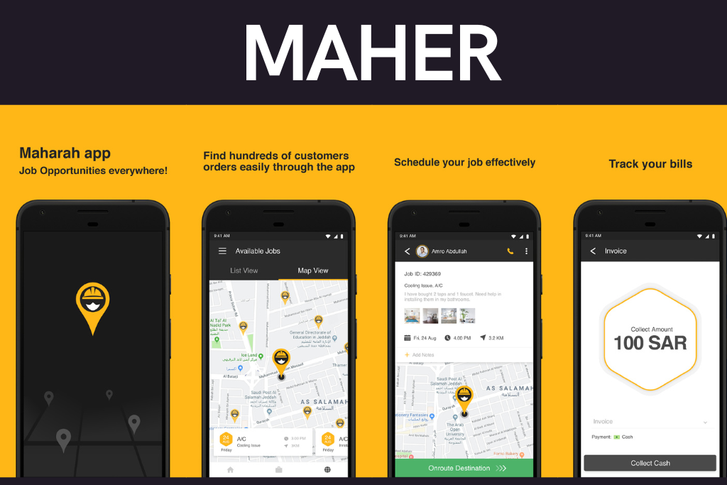 Maharah Maintenance Service App IMG